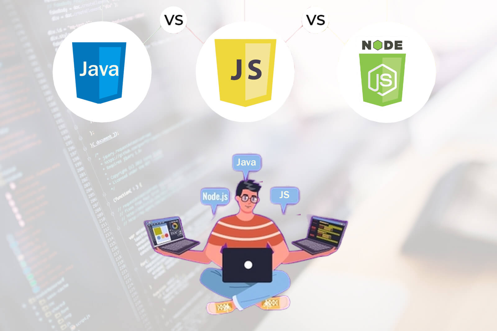 Java vs. JavaScript vs. Node.js How to Choose in 2024?