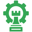 Snowflake Architecture Consulting Icon Snowflake architecture consulting and strategy advisory service icon