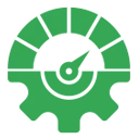 Snowflake Performance Optimization Icon Snowflake performance optimization consulting service icon