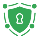 Snowflake Governance and Security Advisory Icon Snowflake governance and security consulting service icon