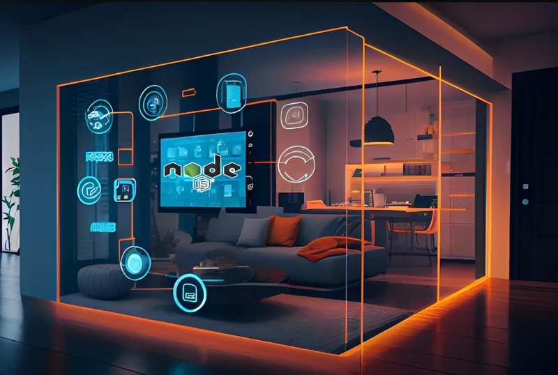 smart iot device with nodejs