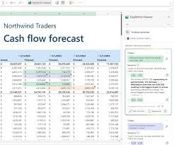 Cashflow forcast