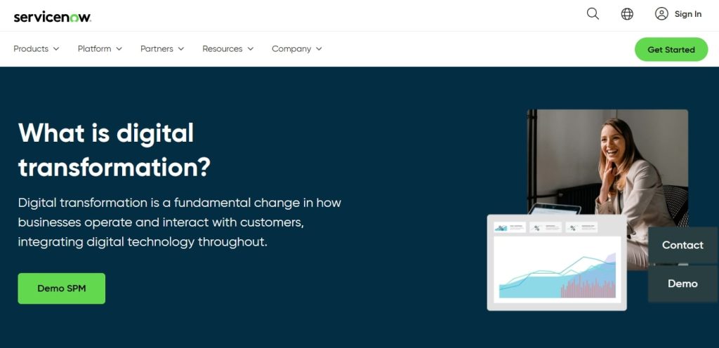 ServiceNow Digital Transformation