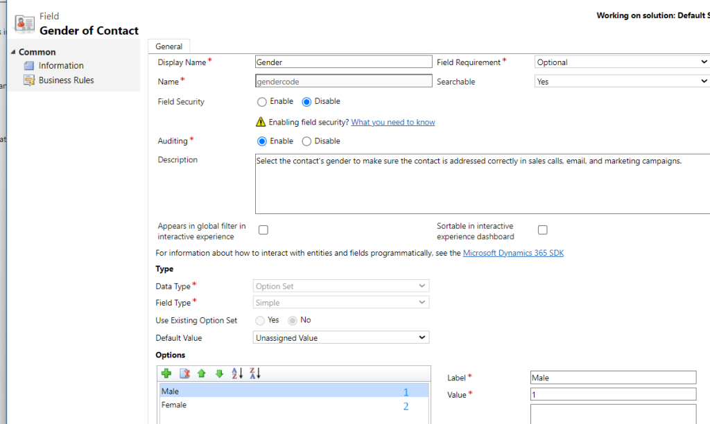 Dynamics 365 CE in Canvas Apps with Option-Sets