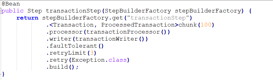 Error Handling and Retry Configuration