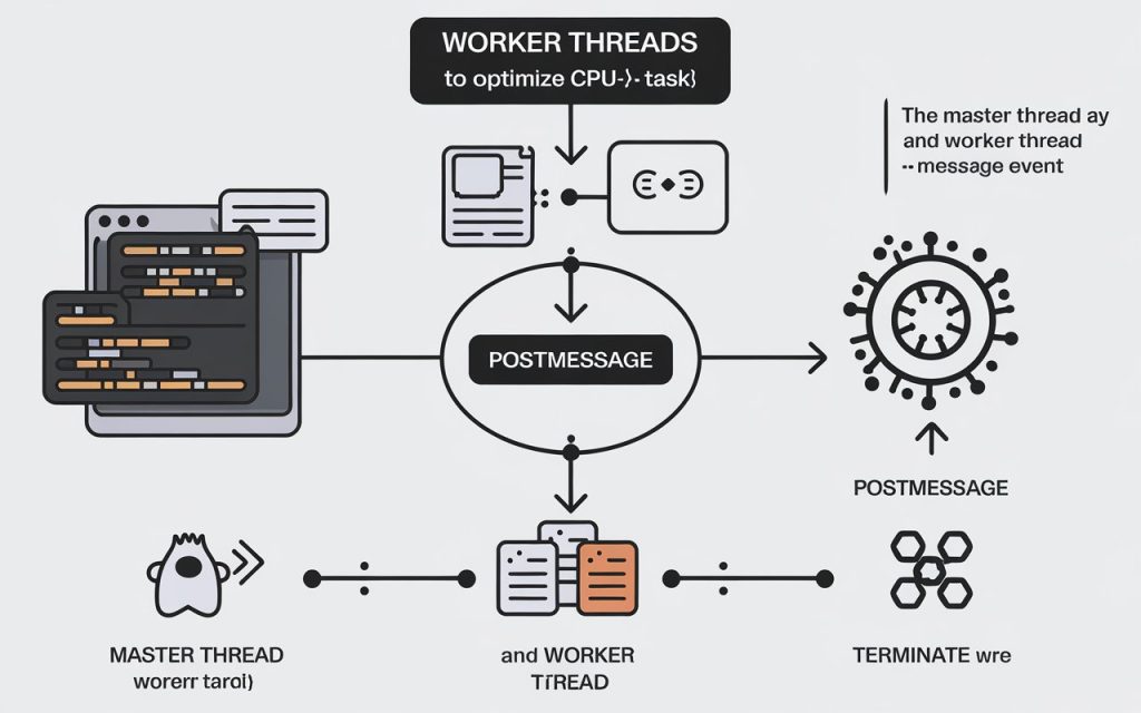 Multithreading in NodeJS Optimizing CPU-Intensive Tasks with Worker Threads