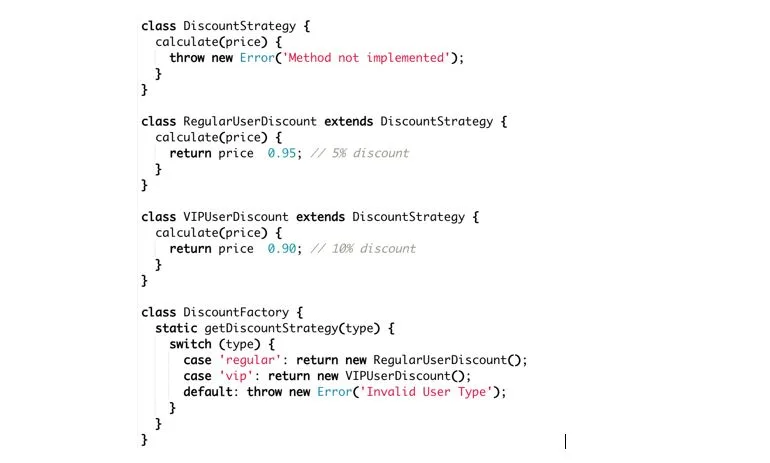 Strategy Pattern for handling