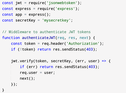 JWT Authentication in Node.js