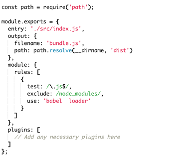 Webpack Basic Configuration