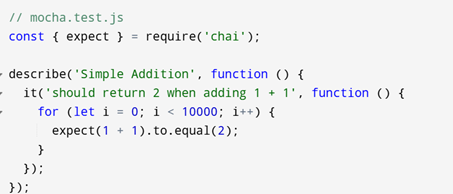 Mocha Testing Framework