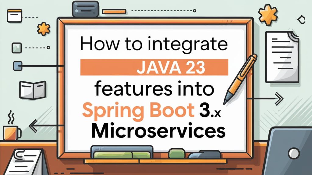 Integrate Java 23 Features into Spring Boot 3.x Microservices