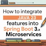 Integrate Java 23 Features into Spring Boot 3.x Microservices