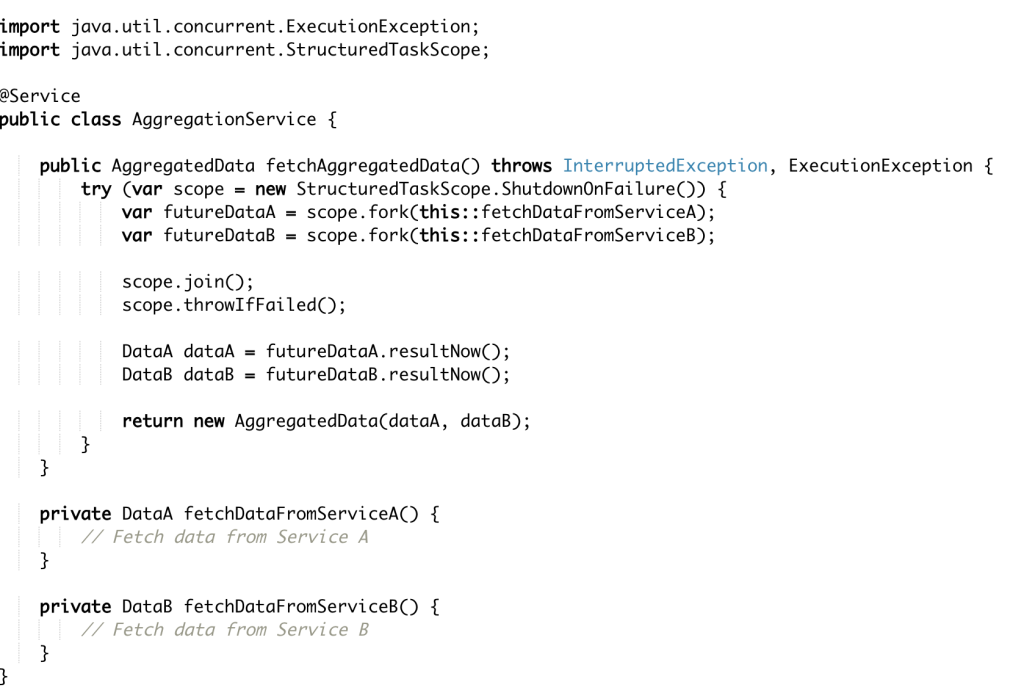 Parallel Data Fetching from Multiple Services